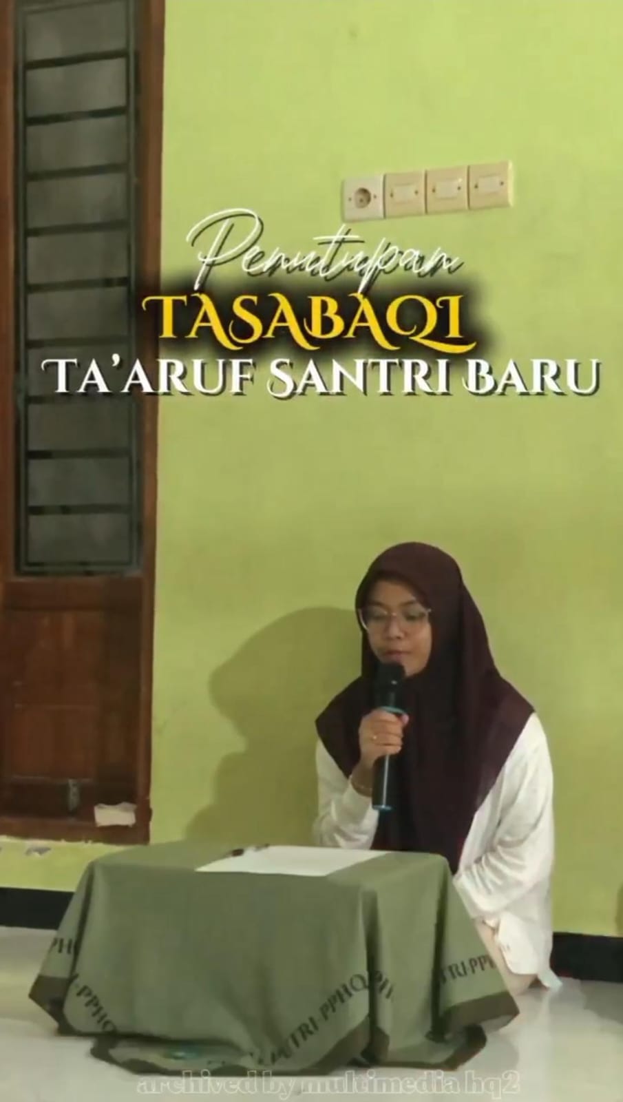 PENUTUPAN TASABAQI di PONDOK PESANTREN HAMALATUL QURAN RINGINAGUNG